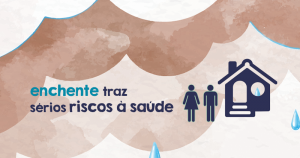 enchente doenças