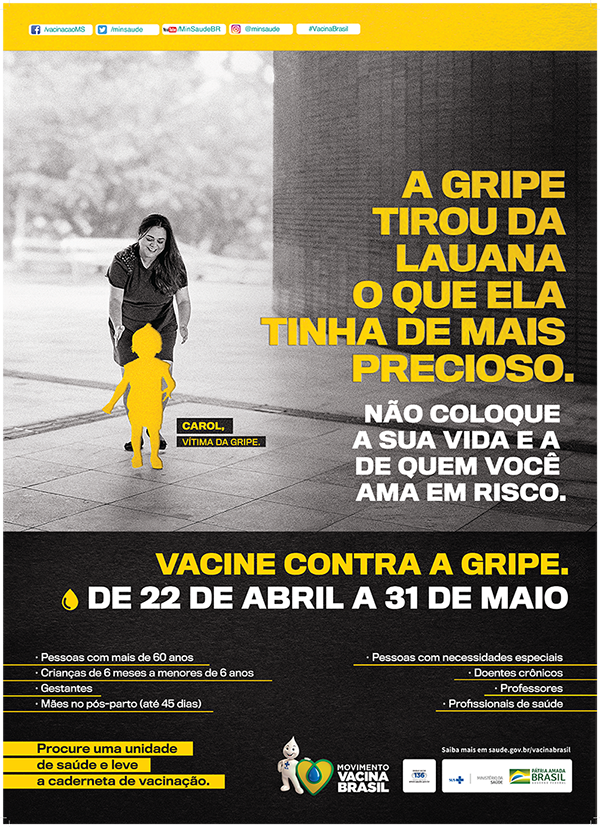 vacinação contra gripe 2019
