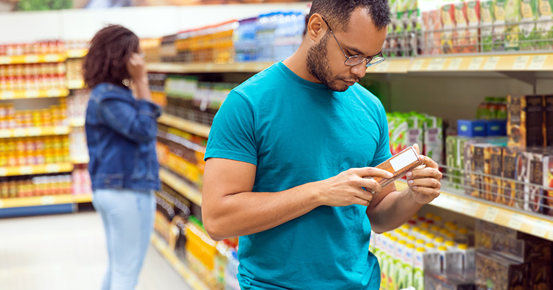 Alimentos devem conter nova rotulagem nutricional